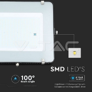 Imagine Proiector LED 200W VTAC Chip Samsung 6500K Negru