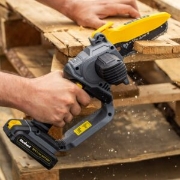Imagine Mini Fierăstrău cu Lanț 20V Fără Acumulator Rebel RB-1034