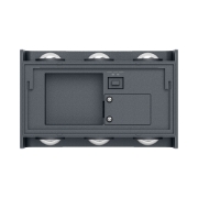 Imagine Corp de iluminat LED de perete 6W 3IN1 VECTOR-B-WL Gri IP65