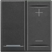 Imagine Tastă falsă 1 modul, antracit, Axolute Bticino HS4950