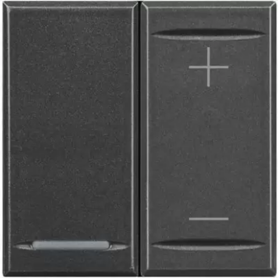 Imagine Tastă falsă 1 modul, antracit, Axolute Bticino HS4950