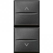 Imagine Tastă falsă 1 modul, antracit, Axolute Bticino HS4950