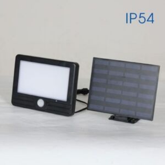 Imagine Proiector solar LED cu senzor PIR 11W 5000K IP54