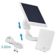 Imagine Proiector solar LED cu senzor PIR 11W 5000K IP54