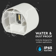 Imagine Aplica exterior V-TAC VT-756 LED 5W lumină caldă alb