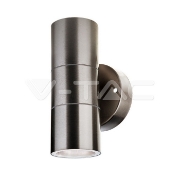 Imagine Aplica de perete V-TAC VT-7622, corp din oțel inoxidabil, 2 direcții, IP44