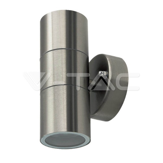 Imagine Aplica de perete V-TAC VT-7622, corp din oțel inoxidabil, 2 direcții, IP44