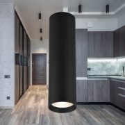 Imagine Corp Rotund 1xGU10 Negru GAMA-5520