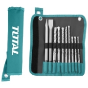 Imagine Set 10 piese SDS Plus daltă, spitz și burghie TOTAL