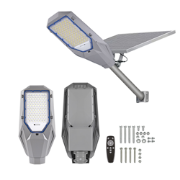 Imagine Corp Stradal 200W cu Panou Solar Monocristalin Detasabil si Telecomanda 6500K