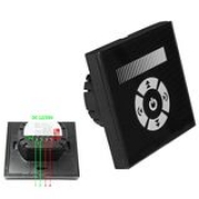 Imagine Telecomandă pentru bandă LED RGB, negru, 4 zone, pentru 30-3625