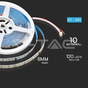 Imagine Bandă LED SMD2835 Running 10W/m 24V IP20 6500K 10m