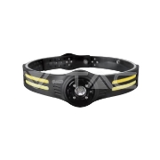Imagine Lanternă frontală LED 3W + 5W COB IP43 cu încărcare tip C