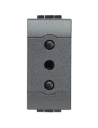 Imagine Intrerupator simplu axial 10A 1M T.AUTO antracit