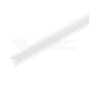 Imagine Profil Aluminiu pentru Bandă LED 2m 24,7mm x 7mm Alb