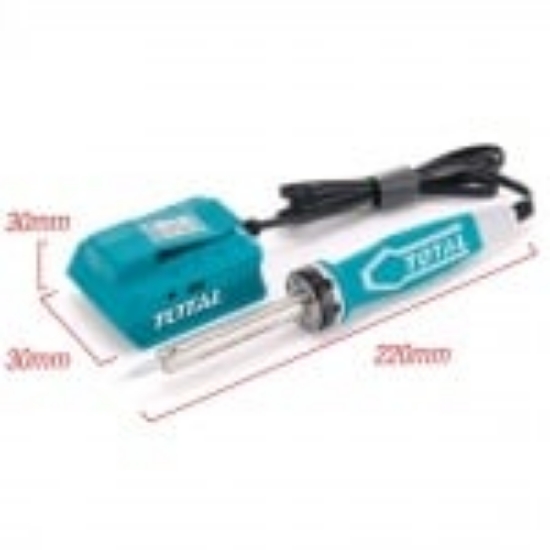 Imagine Letcon portabil cu acumulator, 40W, 20V, Total Tools P20S
