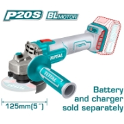 Imagine Polizor unghiular pe acumulator TOTAL TAGLI20125