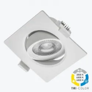 Imagine Spot LED VOLARE CCT Pătrat 7W 630lm AC220-240V IP20 38°