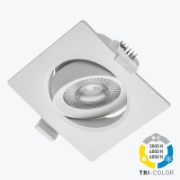 Imagine Spot LED VOLARE CCT Pătrat 7W 630lm AC220-240V IP20 38°
