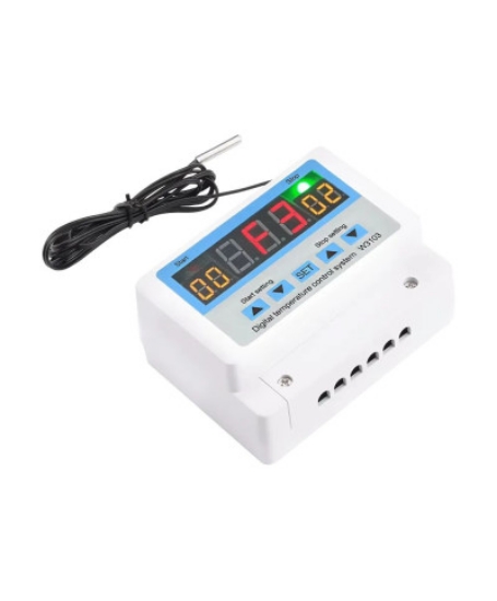 Imagine Termostat LCD cu senzor NTC STC-1000 230V