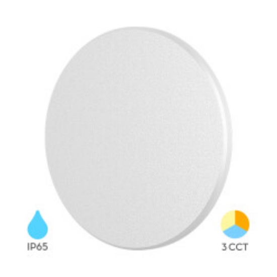 Imagine Aplica LED Vekta-B Rotundă Albă 3W 3000K IP65
