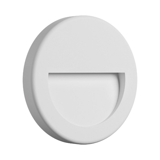 Imagine Aplica LED Vekta-B Rotundă Albă 3W 3000K IP65