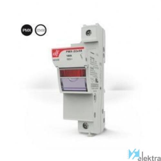 Imagine Soclu cilindric 22x58mm 1x100A DF Electric