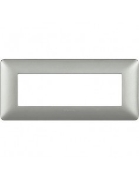 Imagine Rama ornament 6 module argintiu Matix Bticino AM4806MSL