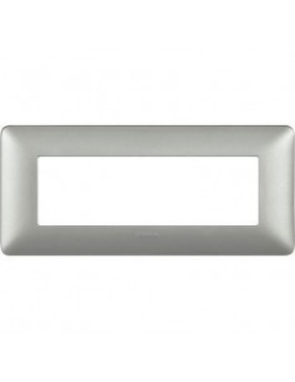 Imagine Rama ornament 6 module argintiu Matix Bticino AM4806MSL