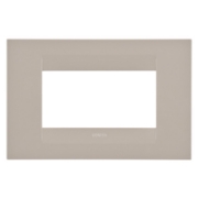 Imagine Rama decorativă Gewiss Chorus Geo, 4 module, culoare cânepă GW16404TC