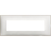 Imagine Rama ornament cu suport inclus IP55 modular 4M alb Bticino Living Light