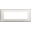 Imagine Rama ornament cu suport inclus IP55 modular 4M alb Bticino Living Light