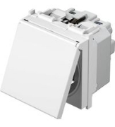Imagine Priză Schuko cu capac modular alb 2M Thea Panasonic