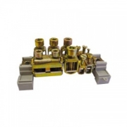 Imagine Bară de egalizare potențial OBO 5015650, 217 mm, alamă