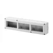 Imagine Doza aparat orizontală Gewiss System 8 module IP40