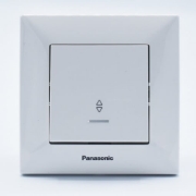 Imagine Comutator cap scară cu LED Arkedia Panasonic ST alb