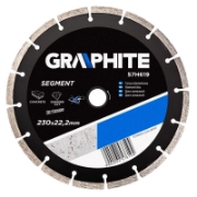 Imagine Disc diamantat segmentat pentru zidărie 230mm/22,2mm GRAPHITE 57H619