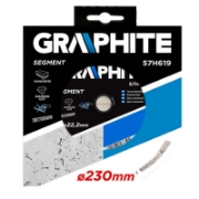 Imagine Disc diamantat segmentat pentru zidărie 230mm/22,2mm GRAPHITE 57H619