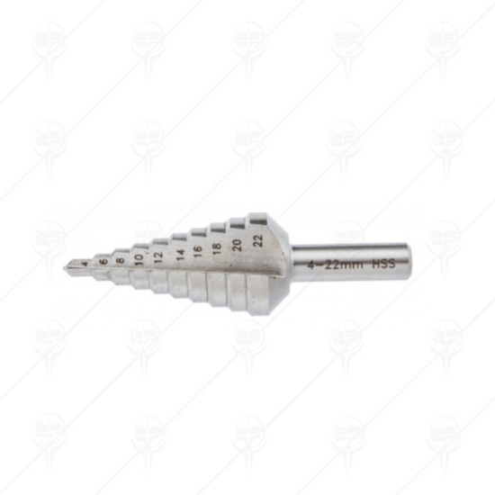 Imagine Burghiu trepte 4-22mm HSS pentru plastic și metal