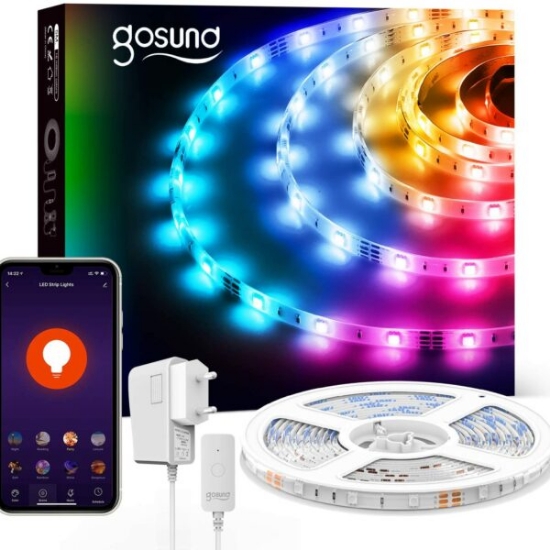 Imagine Banda LED Gosund SL2 5M WiFi Smart Light Strip