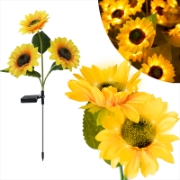 Imagine Lampă Solară Decorativă Floarea Soarelui Rebel