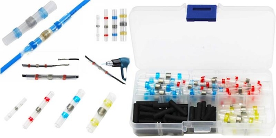 Imagine Set conectori rapizi termocontractabili