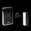 Imagine Sonerie wireless ORNO CALYPSO II DC OR-DB-QS-159, 230V, 300 m, 36 tonuri, 3 moduri de semnalizare, IP44, negru