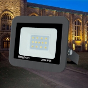 Imagine Proiector LED Slim Braytron 20W 3IN1 IP65 Alb