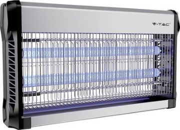 Arată detalii pentru Aparat anti-insecte V-TAC cu lumină UV 2x15W Imagine Aparat anti-insecte V-TAC cu lumină UV 2x15W