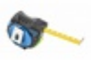 Imagine Ruletă 3m x 16mm Auto-Stop cu Magnet și Acoperire din Nylon