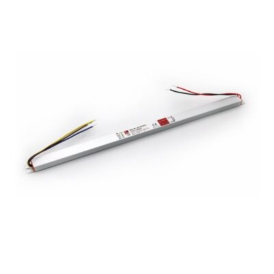 Imagine Transformator LED 230V/24V 48W Aluminiu Îngust