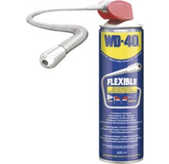 Imagine Spray Lubrifiant Multifuncțional WD-40 cu Tub Flexibil 600ml