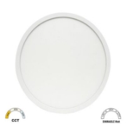 Imagine Plafonieră LED CCT Rotundă 32W-36W-40W 230V cu Senzor de Prezență IP40 Alb