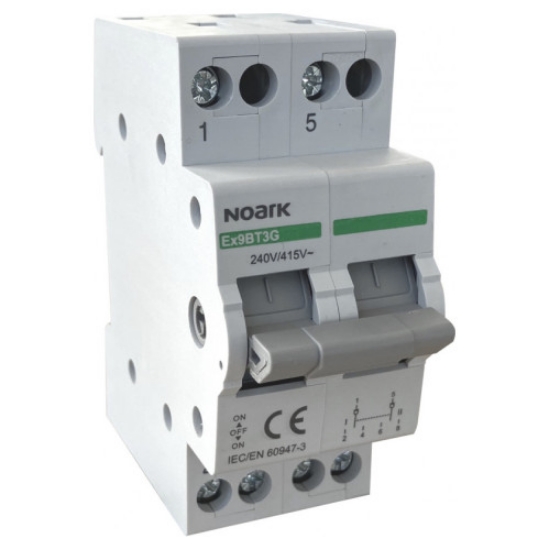 Imagine Separator de sarcină 40A cu 3 poziții de comutare Ex9BT3G